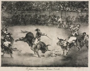 Býci z Bordeaux: Slavný Američan, Mariano Ceballos, 1825.