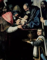 Obřízka Krista (detail)