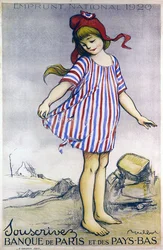 Plakát propagující Národní půjčku 1920, Banque de Paris et des Pays-Bas