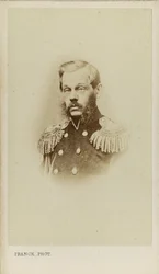 Portrét hraběte Dmitrije Alekseeviče Miljutina 1816-1912.