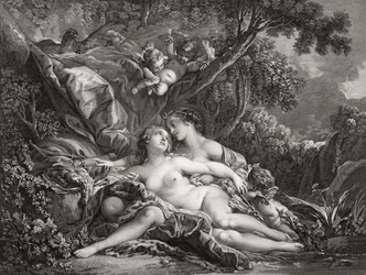 Jupiter ja Callisto. (Tulosta)