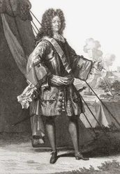 Ludvík XIV., král Francie a Navarry. (tisk)