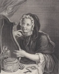 Koketní vdova, 1724.
