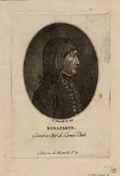 Napoleon jako velitel armády Itálie, c. 1798