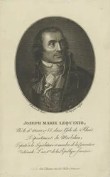 Portrét Marie Joseph Lequinio 1755-1814, 1795-1799.