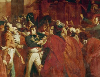Generál Bonaparte v Conseil des Cinq-cents v St...