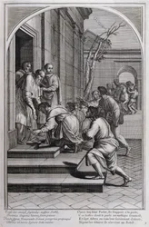 Ilustrace ze „Života sv. Bruna, zakladatele řádu Chartreux“ Paříž 1660. podle obrazů Eustache Le Sueur a rytiny Fran Sois Chauveau ©UIG/Leemage