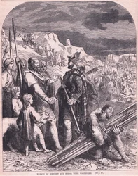 Smlouva Hengist a Horsa s Vortigern AD 600