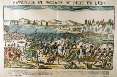 Bitva a přechod mostu Lodi, 11. května 1796