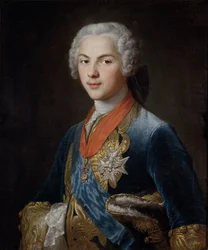 Ludvík, francouzský dauphin 1729-1765, syn krále Ludvíka XV., kolem roku 1745