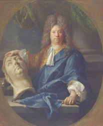 Portrét Antoina Coysevoxe, 1701