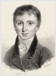Franz Liszt ve věku 11 let, c. 1822.