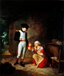 Napoleon navštíví rolníka na předměstí Brienne, 4. srpna 1805