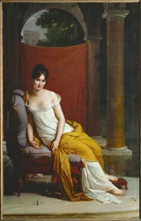 Paní Recamier (malba na plátně)