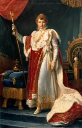 Napoleon Bonaparte (1769-1821) (olej na plátně)