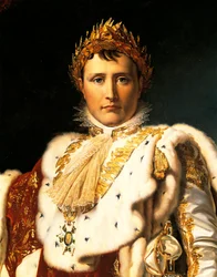 Napoleon Bonaparte v císařském rouchu, François Baron Gérard (1770-1837), kolem roku 1805