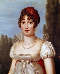 Portrét Caroline Murat (1782-1839) rozená Bonaparte Obraz Francoise Gerarda (1770-1837) Paříž 19. století, Musee Marmottan