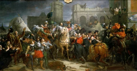 Vchod Jindřicha IV v Paříži 22. března 1594