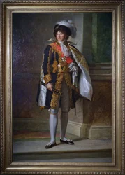 Joachim Murat, maršál Impéria, ve skvělém oblečení, 1805