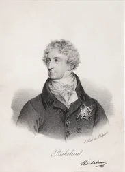 Portrét Armanda Emmanuela du Plessis, vévody z Richelieu, 20. léta 19. století