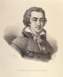 Portrét Fabre dEglantine (1750-94), 1825