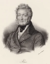 Portrét skladatele Ferdinanda Paera 1771-1839, 1830.
