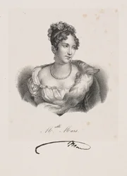Portrét slečny Marsové (pseudonym Anne Françoise Hyppolyte Boutet Salvetat)