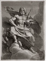 Jupiter (Zeus), od Françoise Verdiera (1651-1730)
