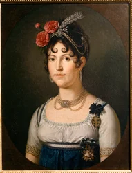 Portrét Marie Luisy Španělské, vévodkyně z Luccy. 19. století (malba)