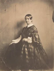 Portrét ženy, c. 1850 (foto)