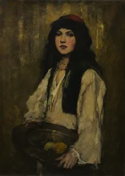 Benátská dívka, c. 1880.