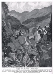 Henryho armáda uvězněná ve velšské defilé, 20. léta