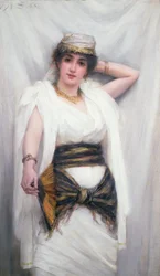 Yoletta 1888 (olej na panelu)