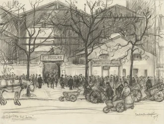 Uhelná linka, 1917