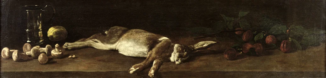 Zátiší se zajícem, 1863