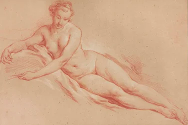 Boucher - Ležící ženský akt
