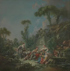 Pastýřská idyla, 1768.