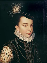 Portrét Françoise Hercula de France (1554-84), vévody z Alençonu