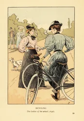 Jízda na kole, Dámy kola v roce 1896