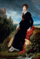 Portrét hraběnky Katarzyny Joanny Gabriely Starzenské (1782-1862).