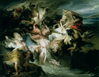 Porážka Teutonů a Kimbů Gaiem Mariem (asi 157-86 př. n. l.)