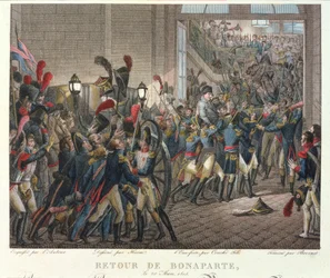 Návrat Napoleona I. (1769-1821) do Tuileries, 20. března 1815