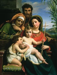 Svatá rodina se svatými Janem Křtitelem a Alžbětou, 1823