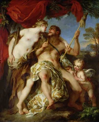 Herkules a Omfalé, 1724