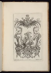 Cartouche with Armorial Trophy, Livre d’ornements (Book of Ornaments)   1255455   cs       czech Successfully Translated  Original: Red Square, Moscow (colour litho) Translat: Red Square, Moscow (colour litho) 1313242 cs czech Successfully Translated Origi