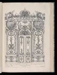 Stěna s dvojitými dveřmi, Livre de Lambris (Kniha obložení)
