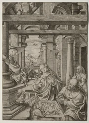 Klanění pastýře, c. 1522-1525.