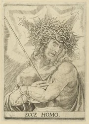 Muž smutku Ecce homo (název na objektu)