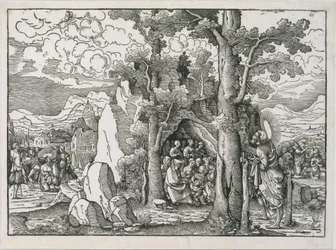 Scény ze života svatého Jana Křtitele, ca. 1522.