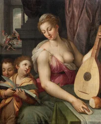 Alegorie hudby, kolem 1575